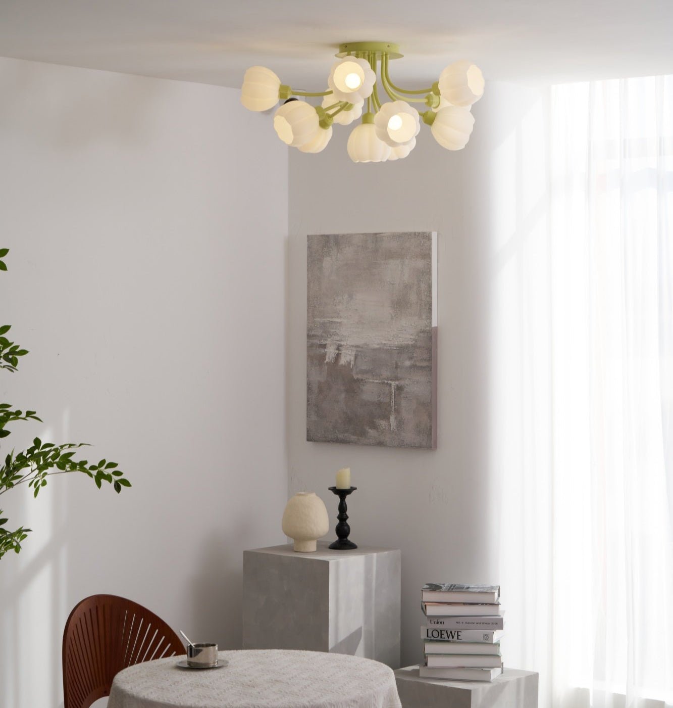 Pumpkin Matcha Ceiling Lamp