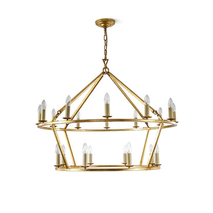 Aurevon Grand Wheel Chandelier