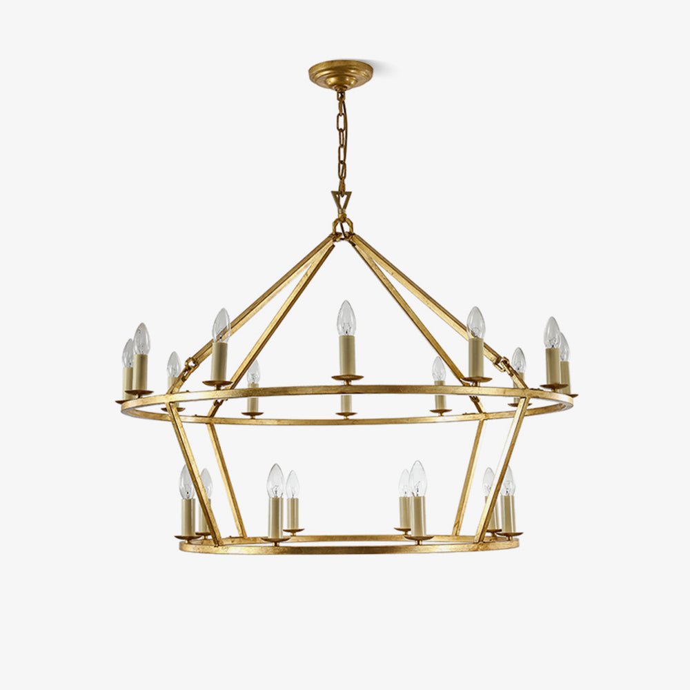 Aurevon Grand Wheel Chandelier