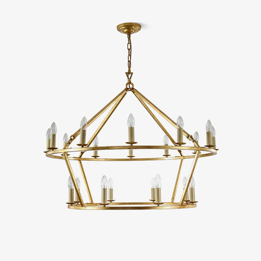 Aurevon Grand Wheel Chandelier