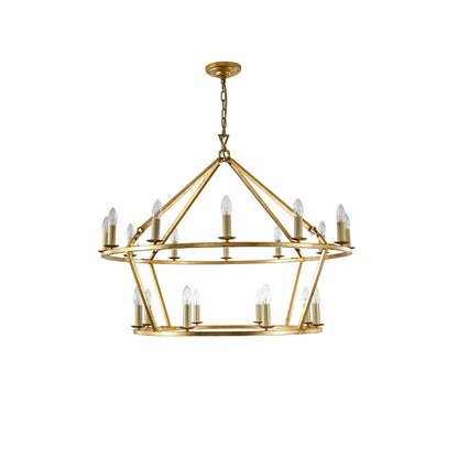 Aurevon Grand Wheel Chandelier
