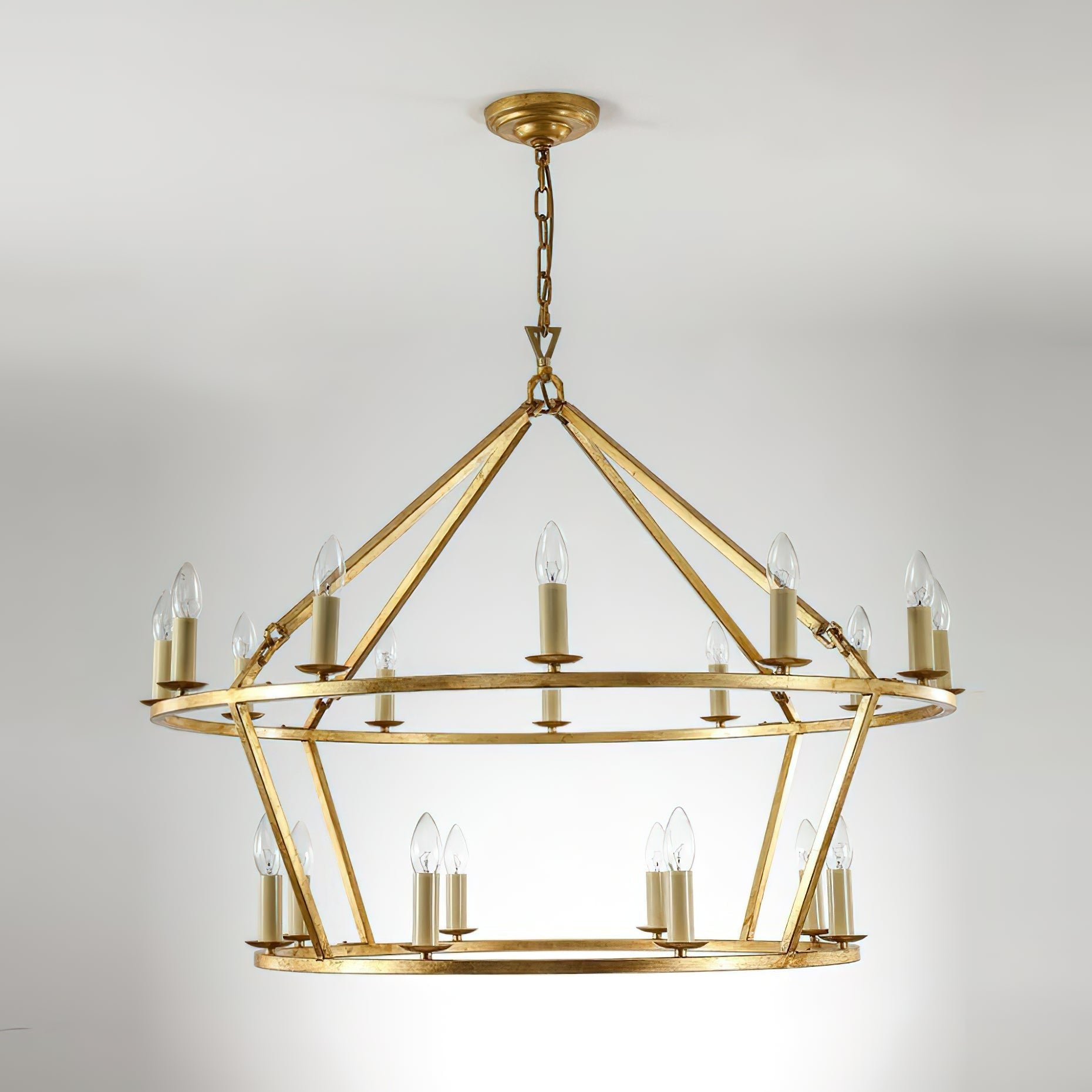 Aurevon Grand Wheel Chandelier