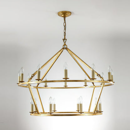 Aurevon Grand Wheel Chandelier