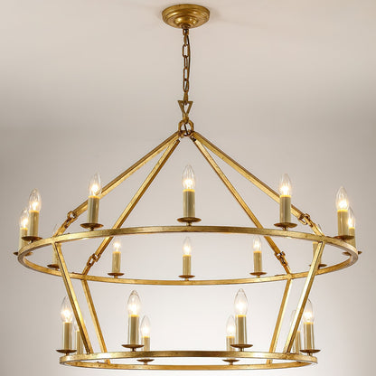 Aurevon Grand Wheel Chandelier