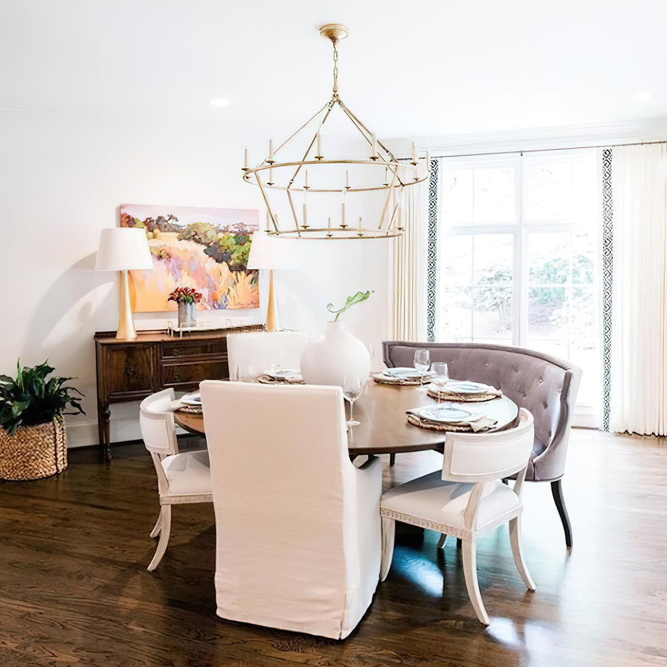 Aurevon Grand Wheel Chandelier