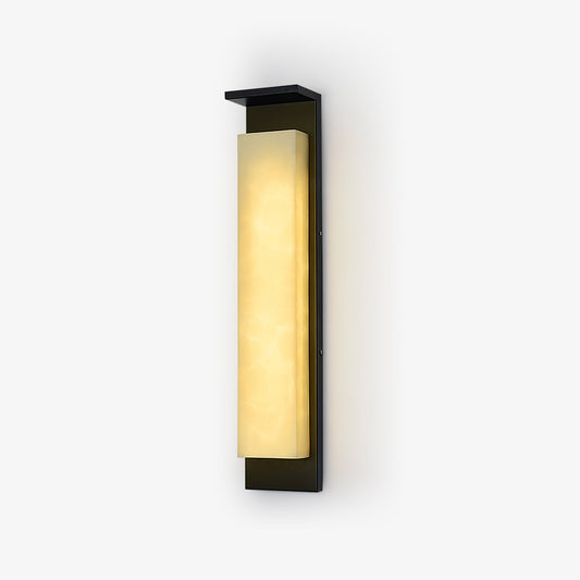Delaney Alabaster Outdoor Wall Light
