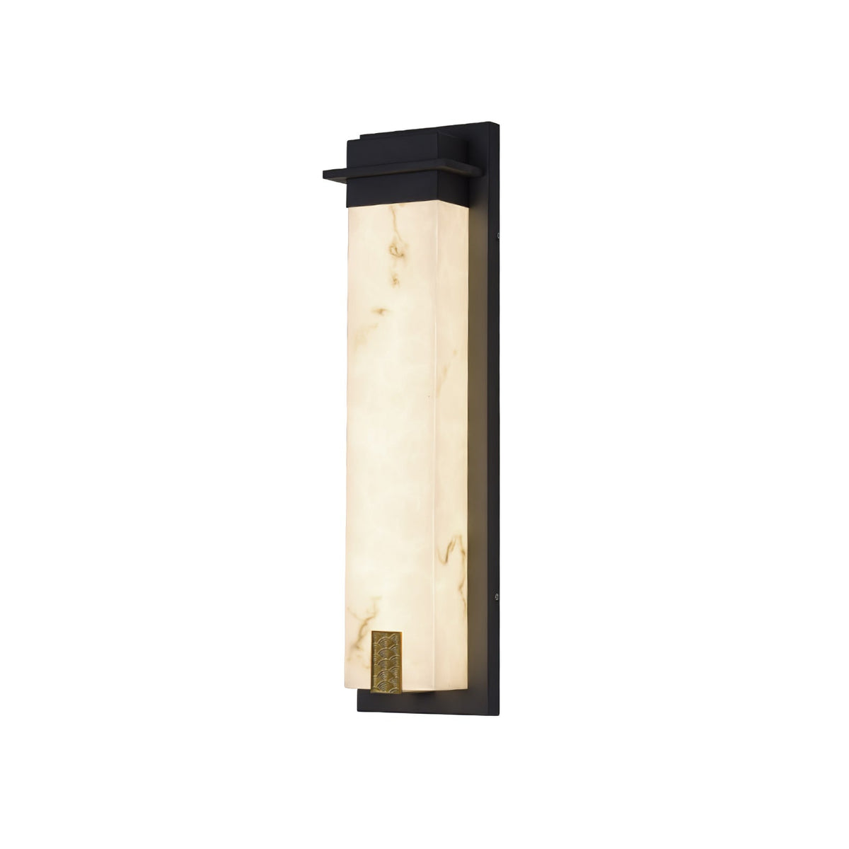 Delaney Alabaster Outdoor Wall Light