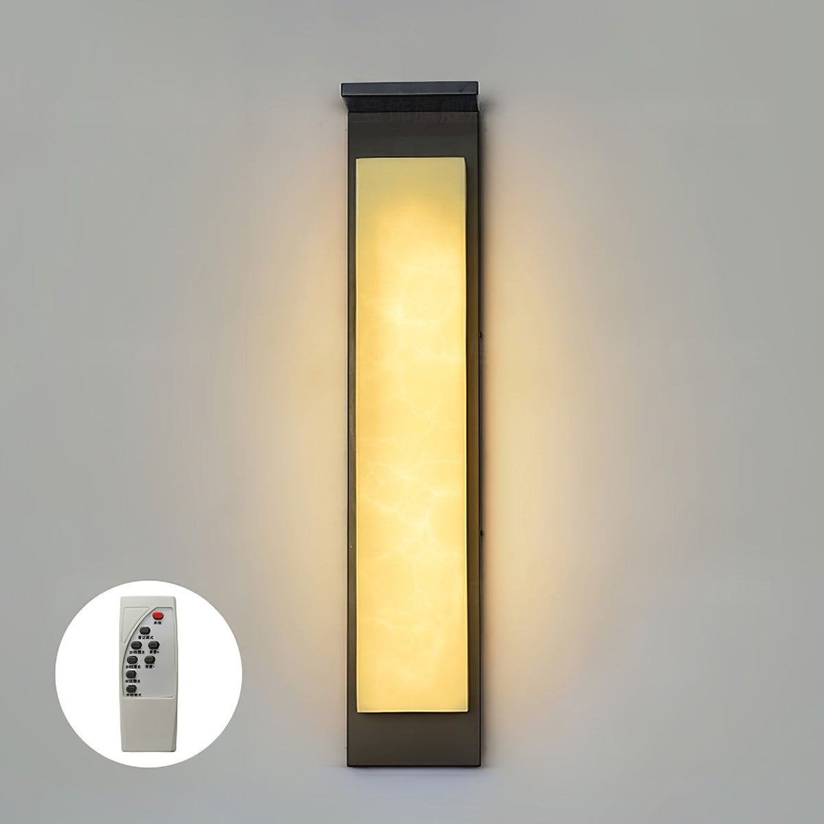 Delaney Alabaster Outdoor Wall Light