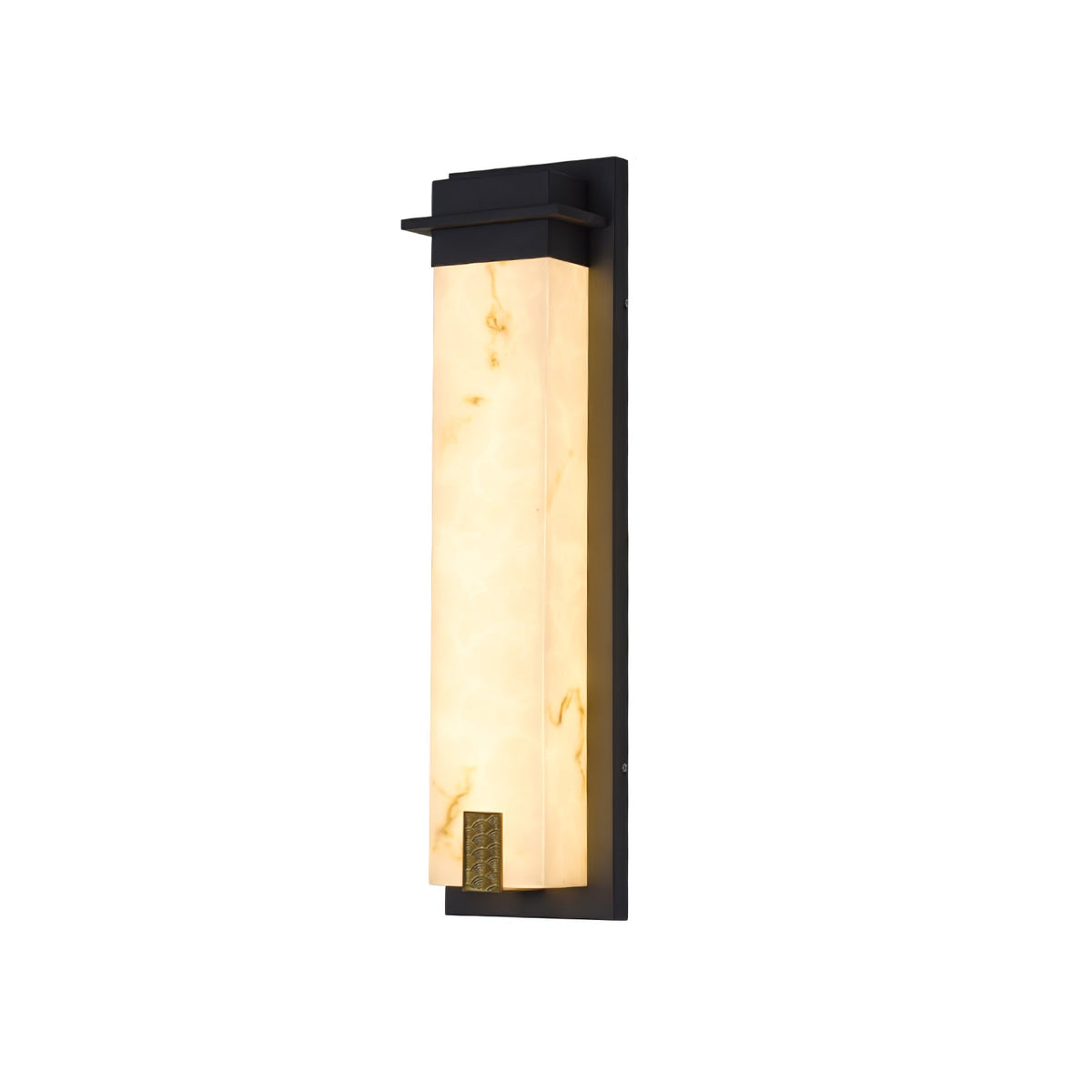 Delaney Alabaster Outdoor Wall Light