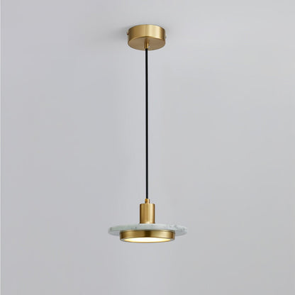 Double Circle Pendant Light