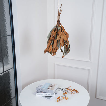 Dried Branch Leaf Pendant Lamp