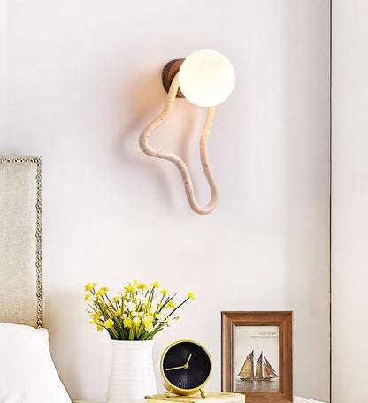 Driftform Travertine Wall Sconce