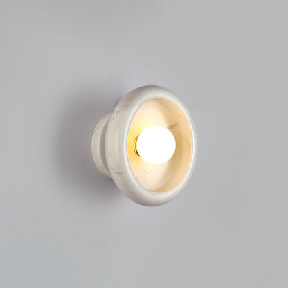 Eclipse Jade Alabaster Wall Sconce