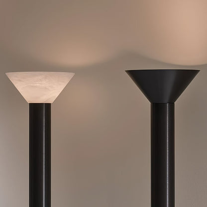 Elena Torchere Alabaster Floor Lamp