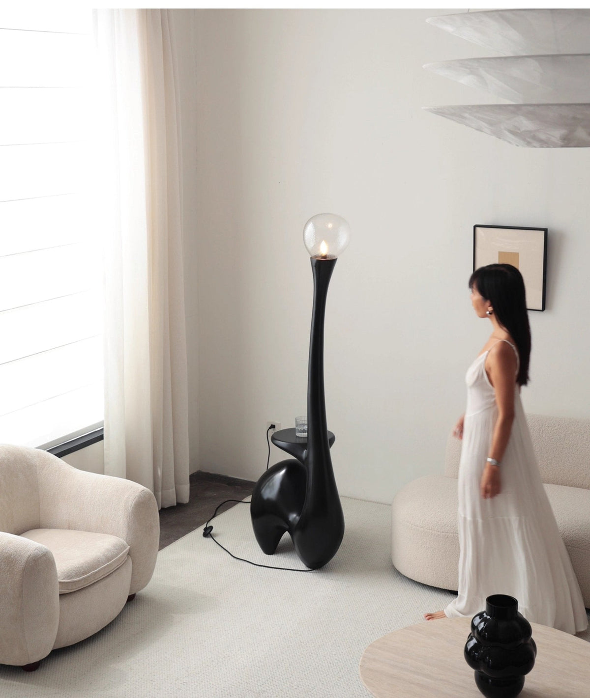 Elero Sculptural Floor Lamp
