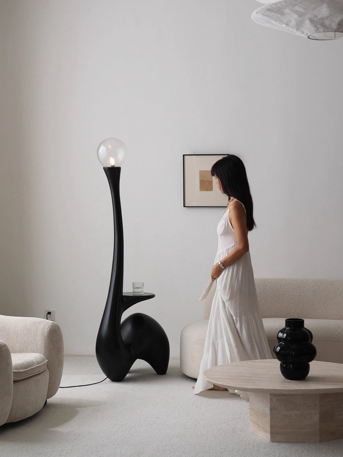 Elero Sculptural Floor Lamp