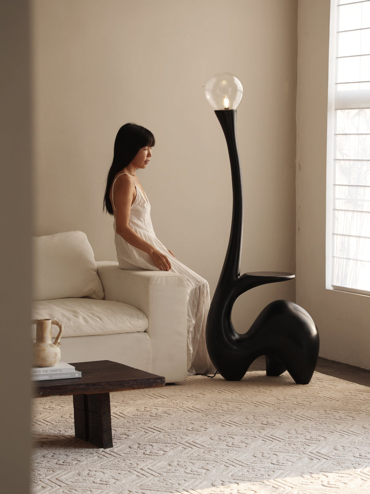 Elero Sculptural Floor Lamp