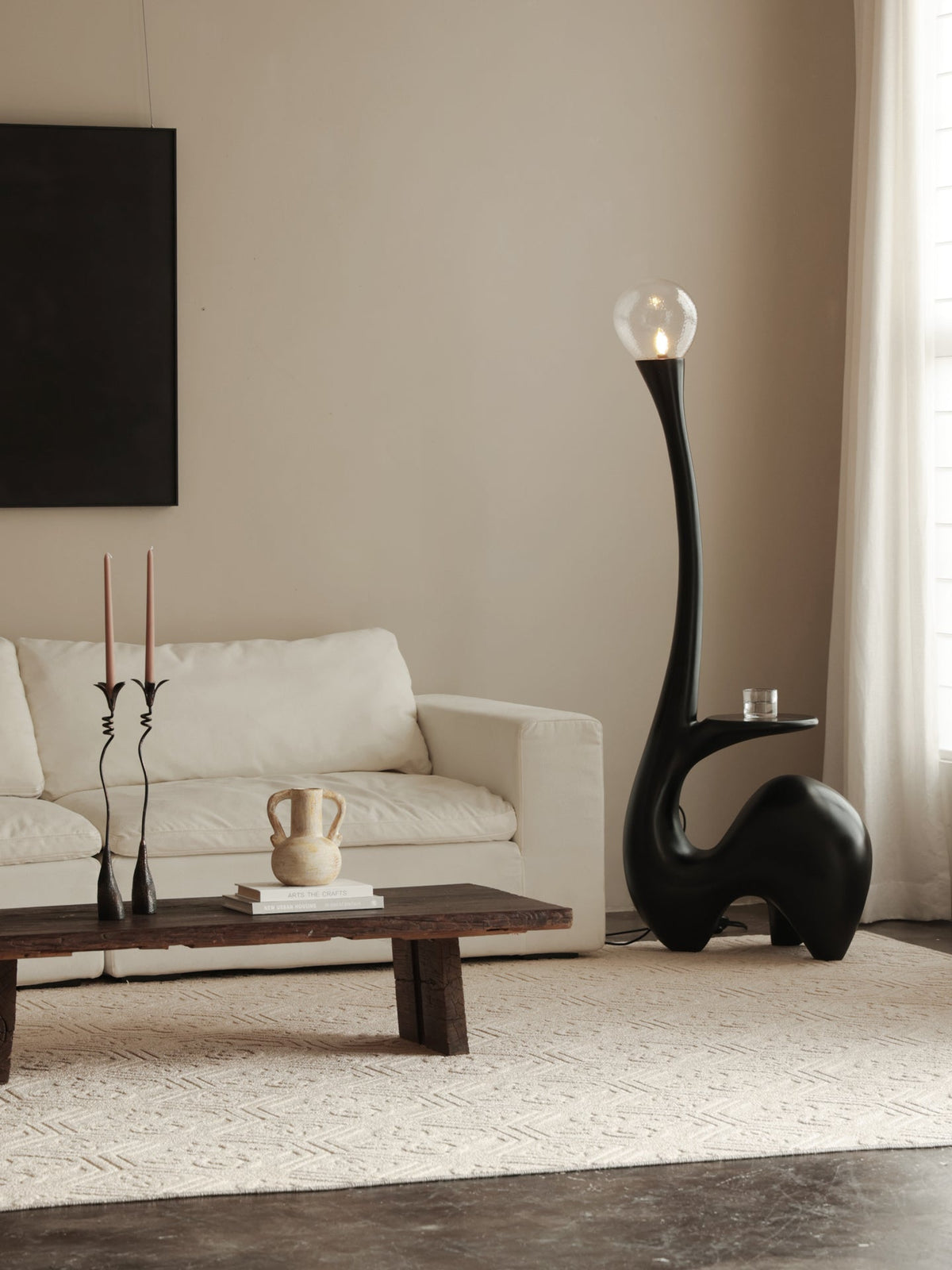 Elero Sculptural Floor Lamp