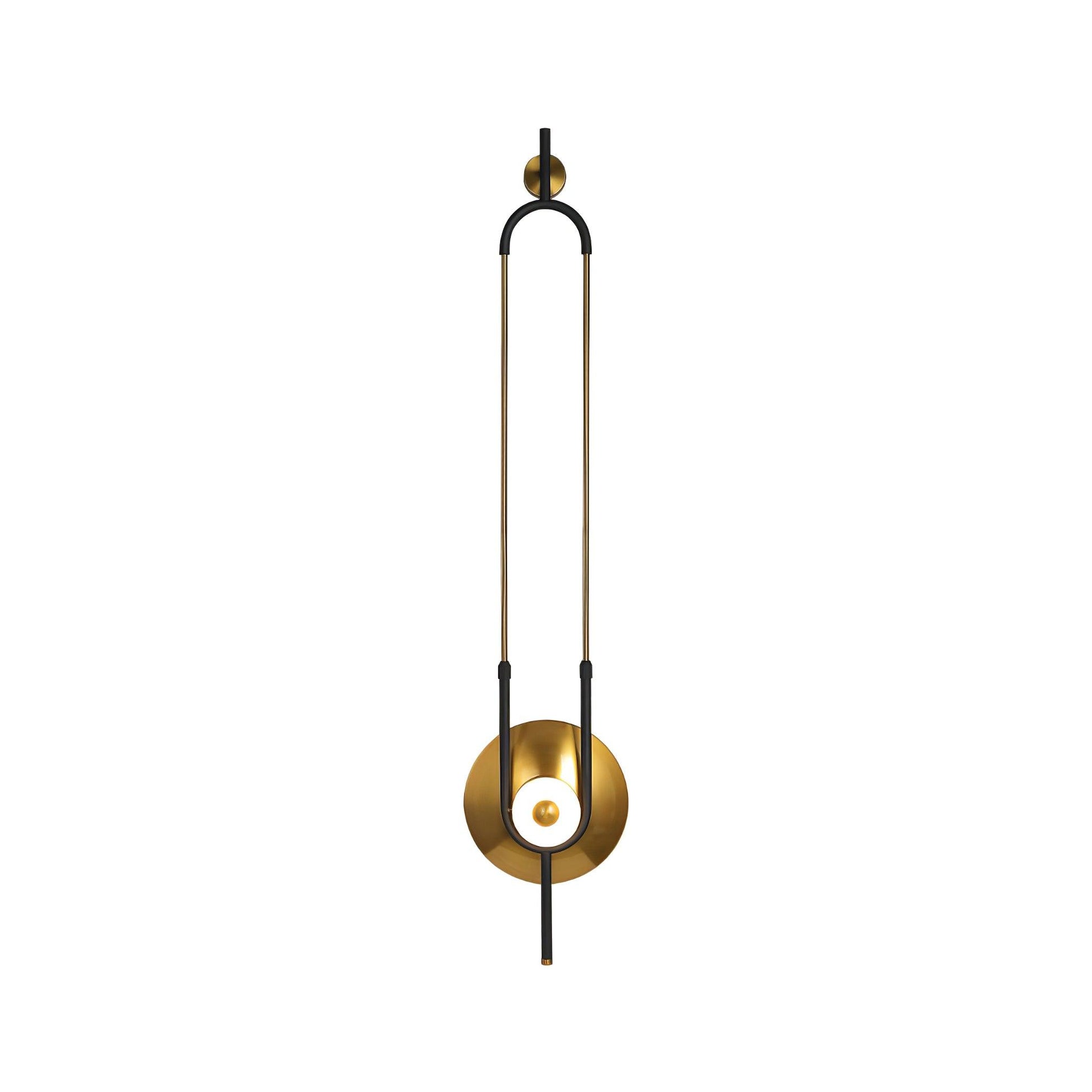 Ellipse Ring Marble Wall Light