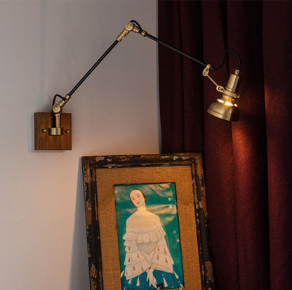 Elowen Wood Wall Lamp