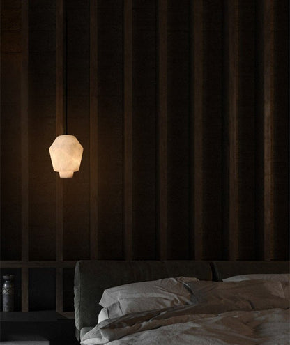 Elvian Alabaster Pendant Light