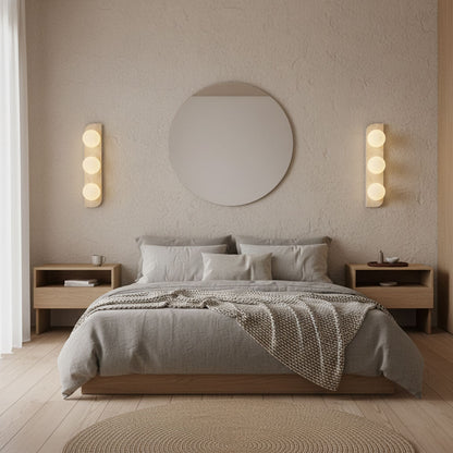 Elysian Travertine Wall Light