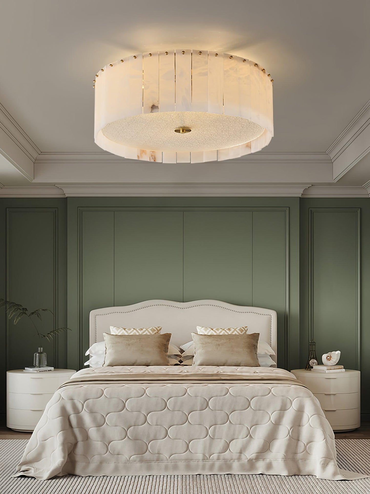Elysian Alabaster Ceiling Lamp