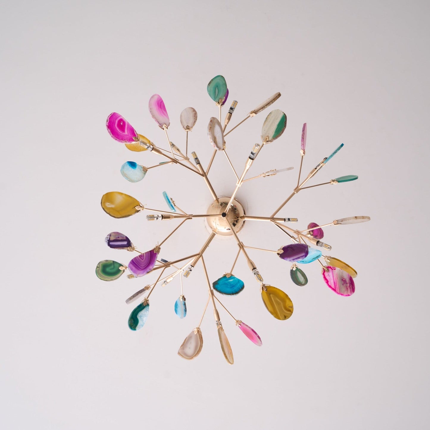 Agate Flake Chandelier