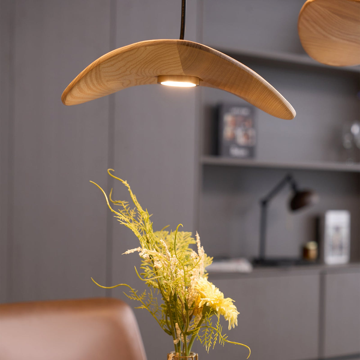Empty Leaf Chandelier