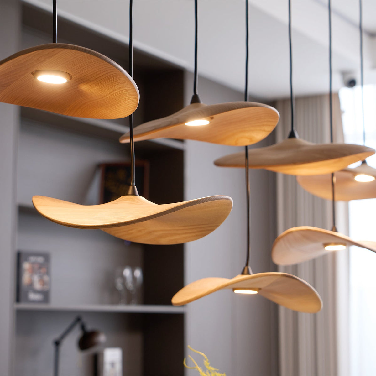 Empty Leaf Chandelier