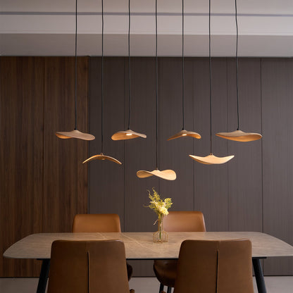 Empty Leaf Chandelier