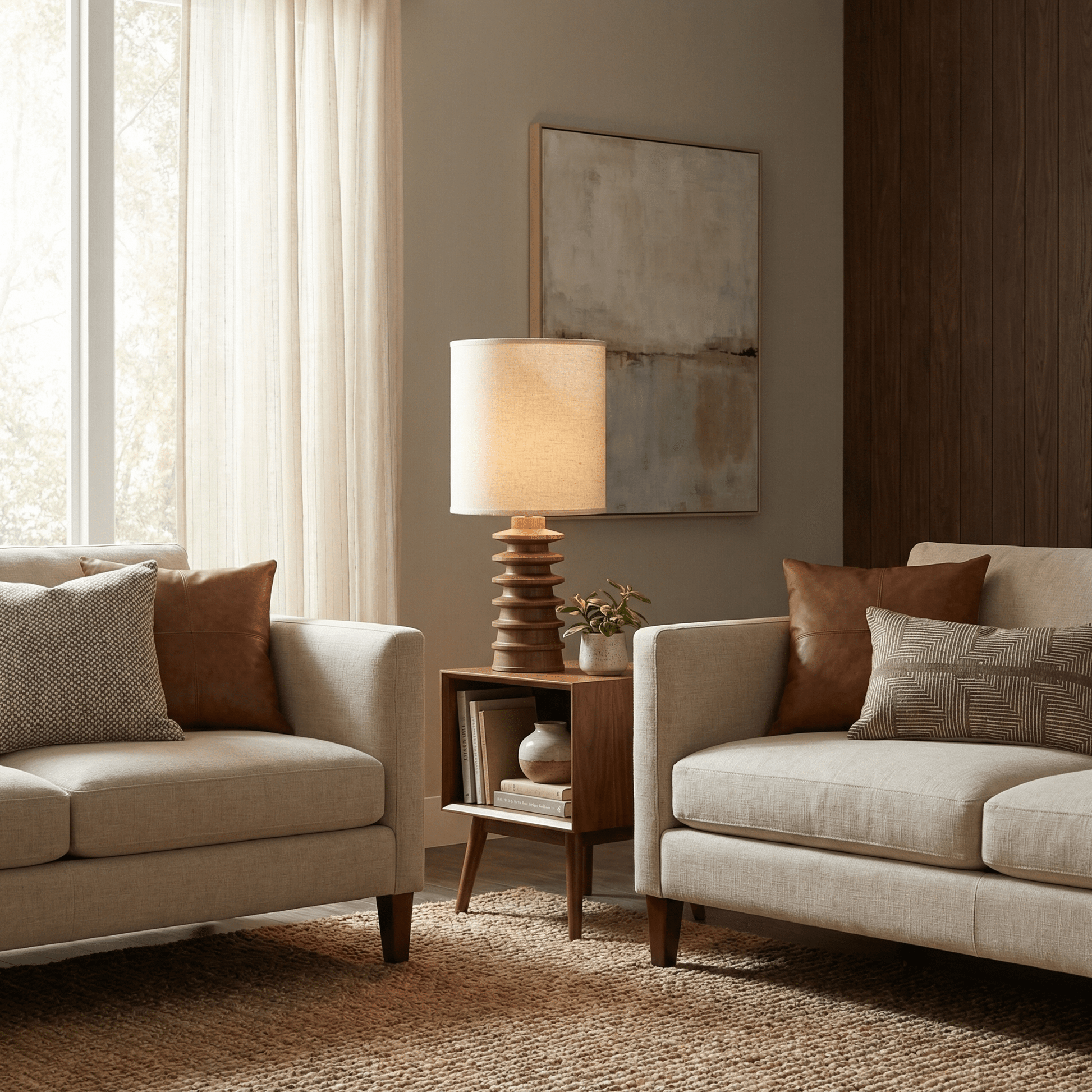 Equinox Tiered Table Lamp