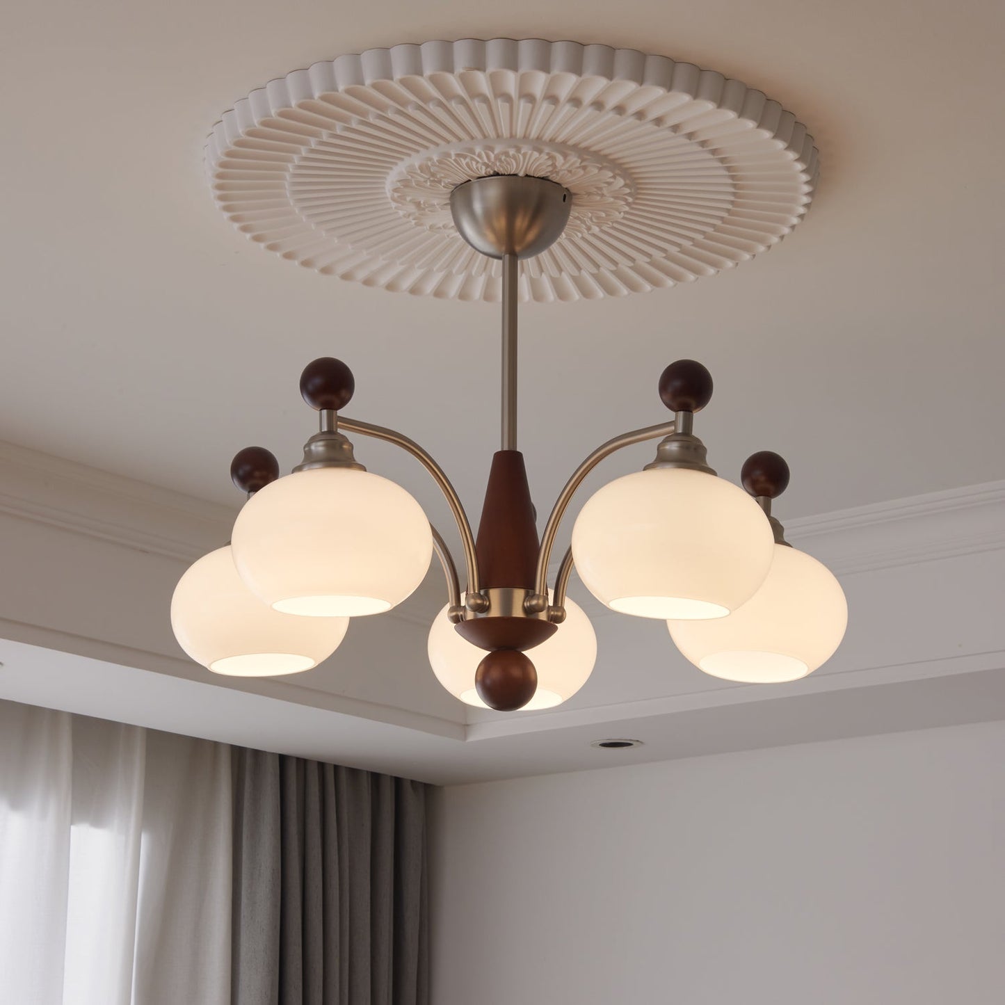 Ethereal Orbit Chandelier
