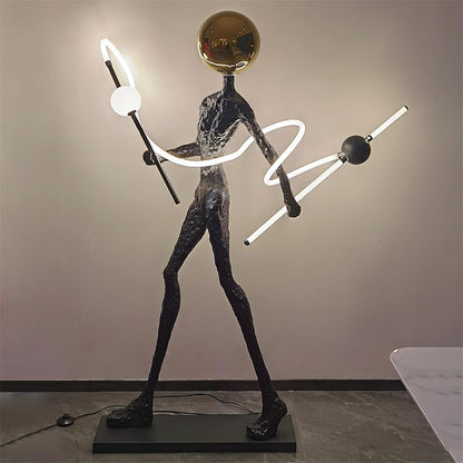 Everett Spiral Floor Lamp