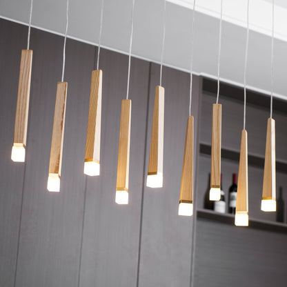 Firewood Stick Chandelier