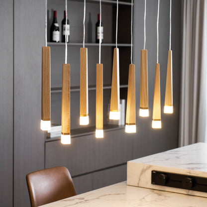 Firewood Stick Chandelier