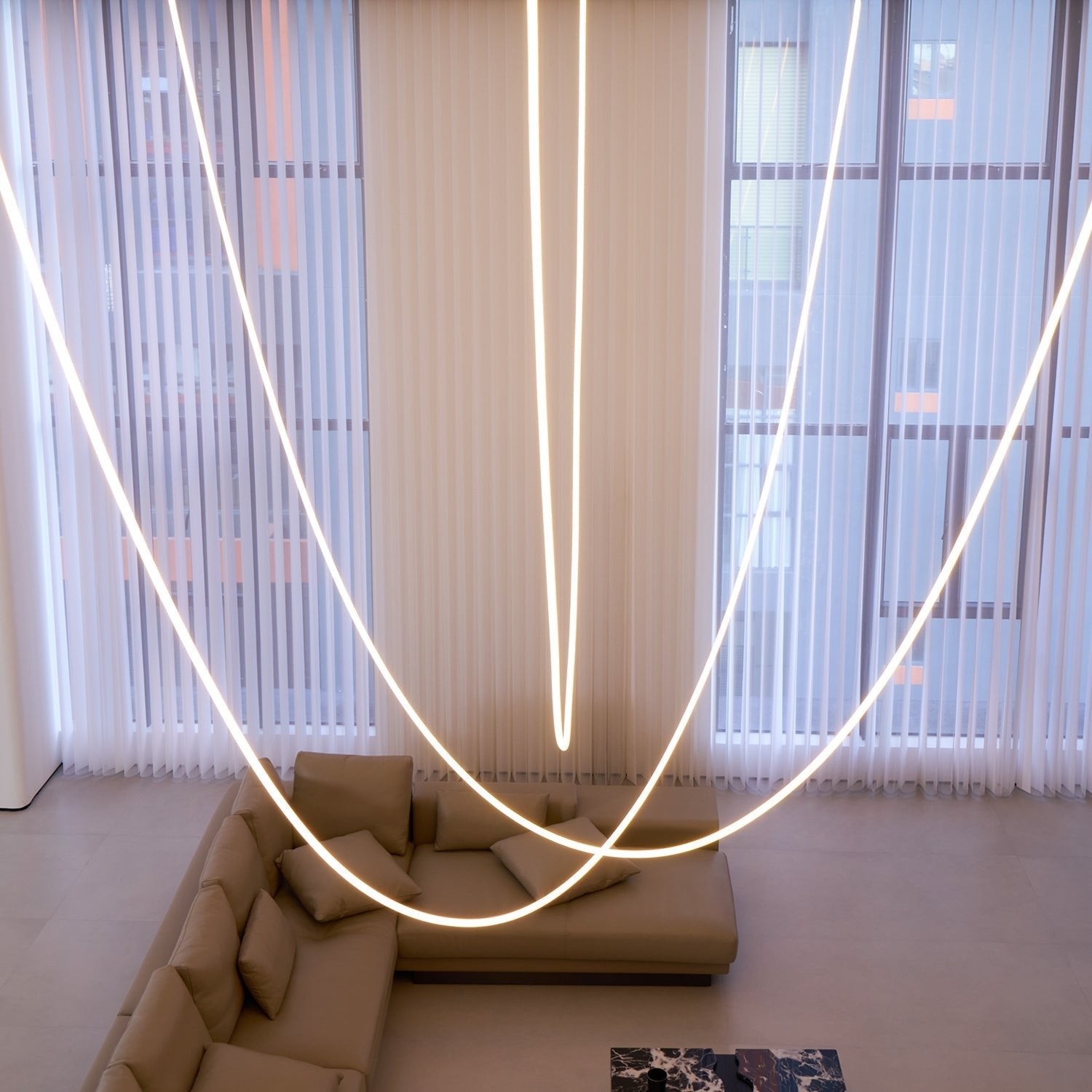 Flexible Curve Pendant Lamp