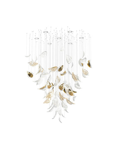 Floating Leaves Chandelier