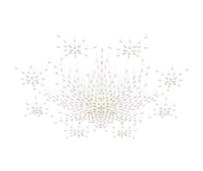 Floating Leaves Chandelier