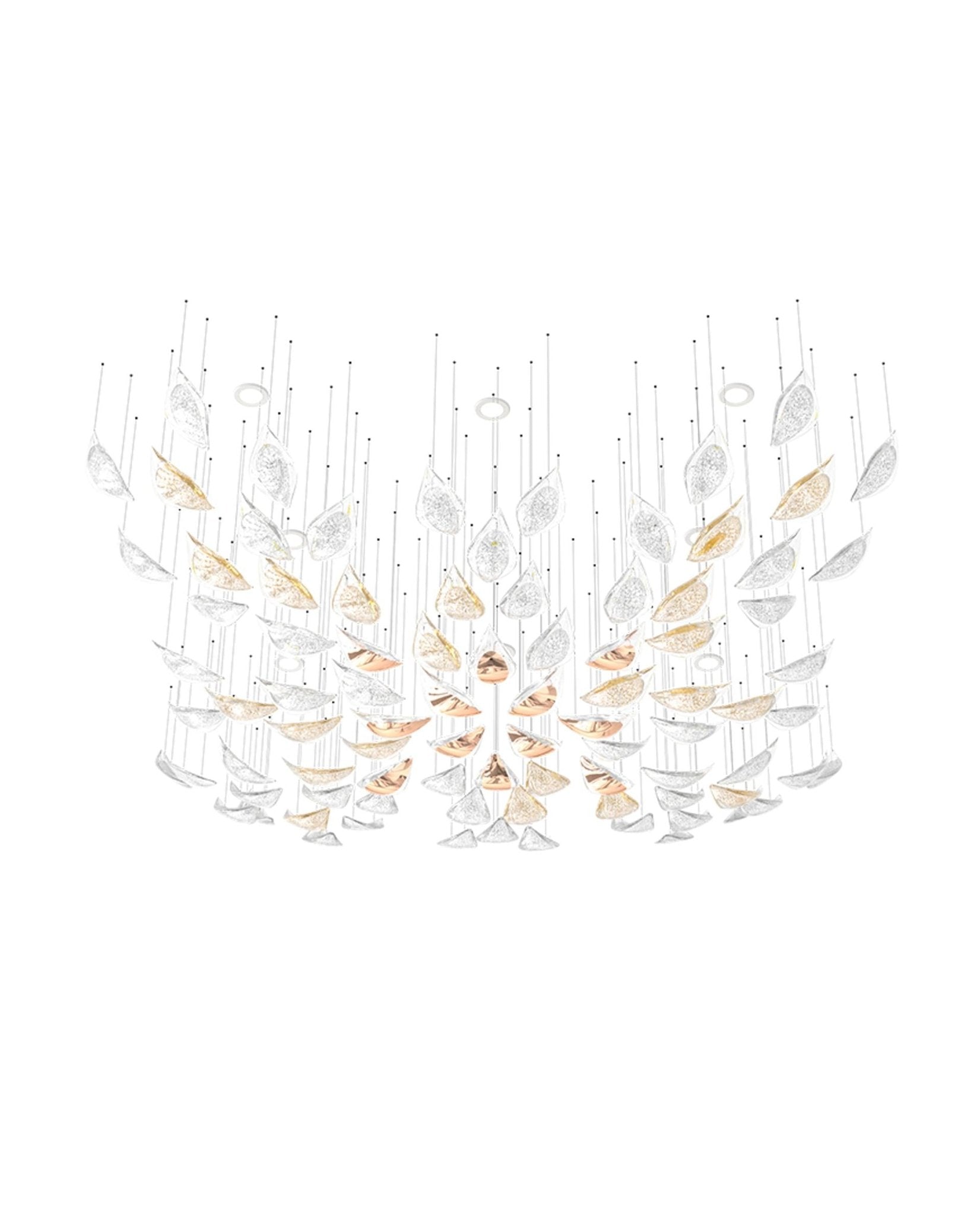 Floating Leaves Chandelier