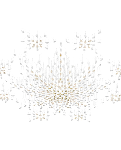 Floating Leaves Chandelier