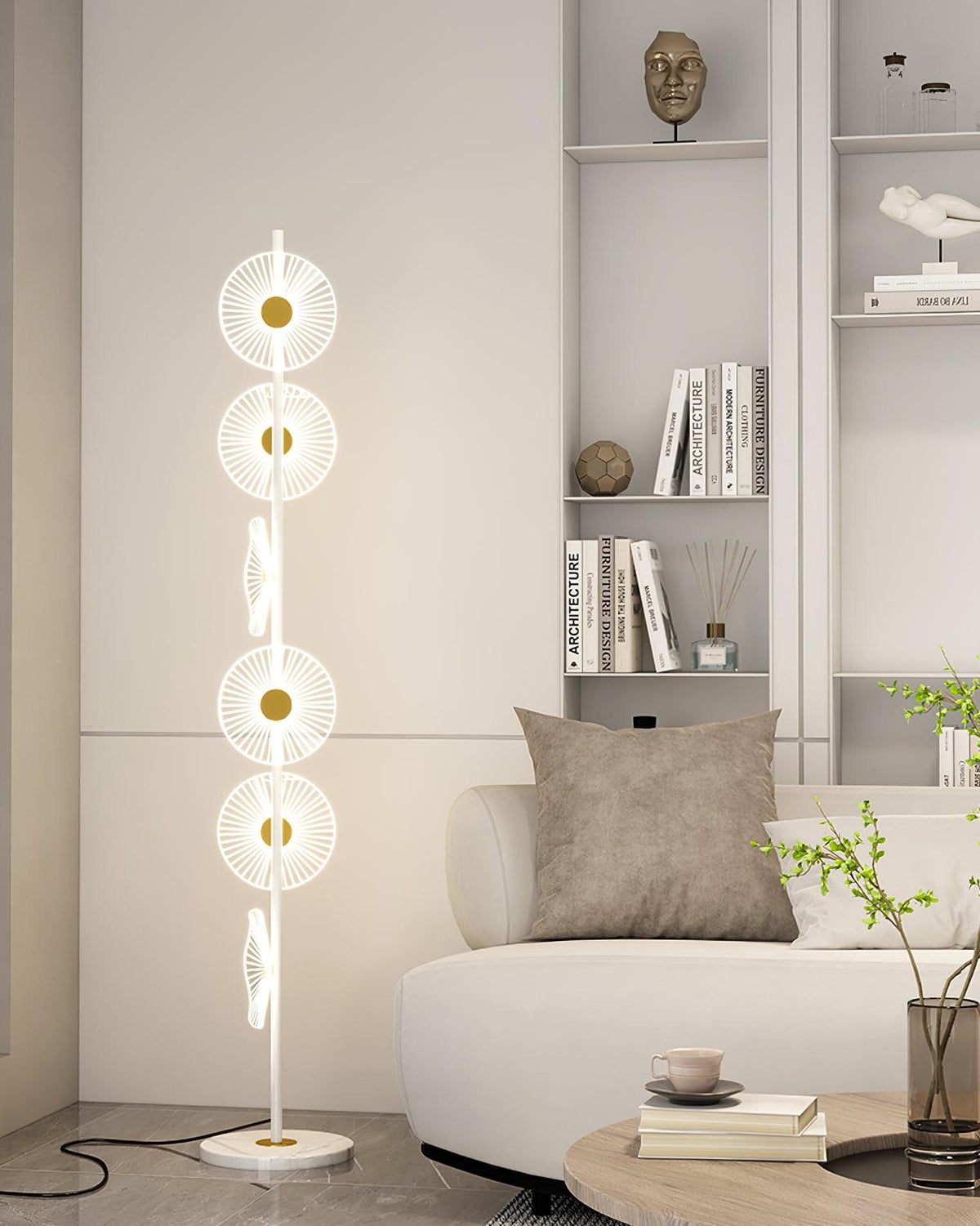 Floating Raindrop Floor Lamp