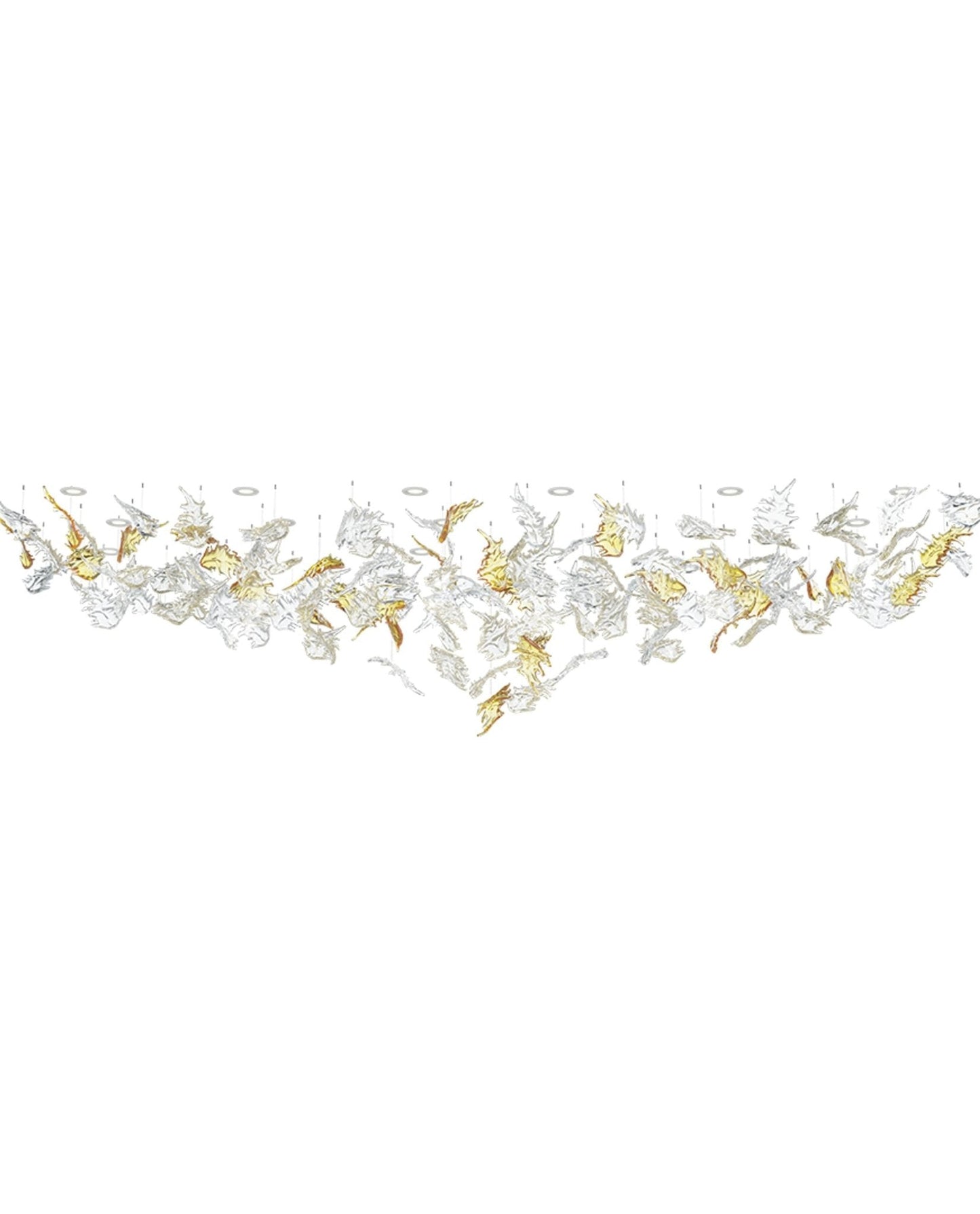Flying Leaves Chandelier