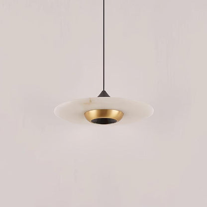 Flying Saucer Marble Pendant Lamp