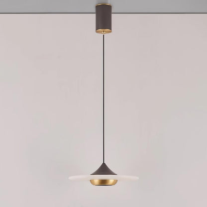 Flying Saucer Marble Pendant Lamp