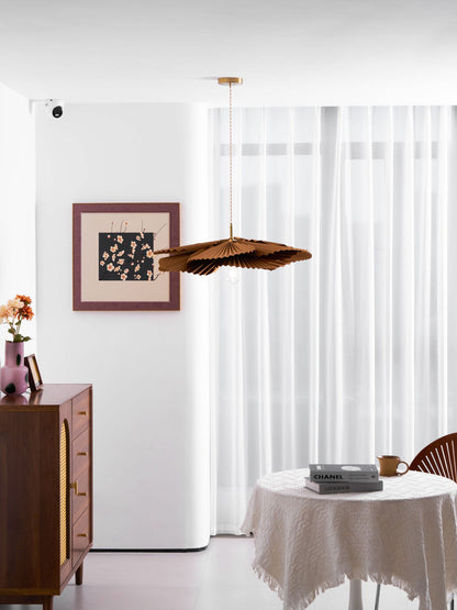 Folded Leaf Lotus Pendant Lamp