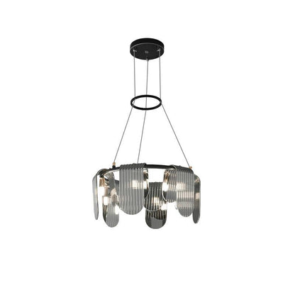 Folioles Brass Chandelier
