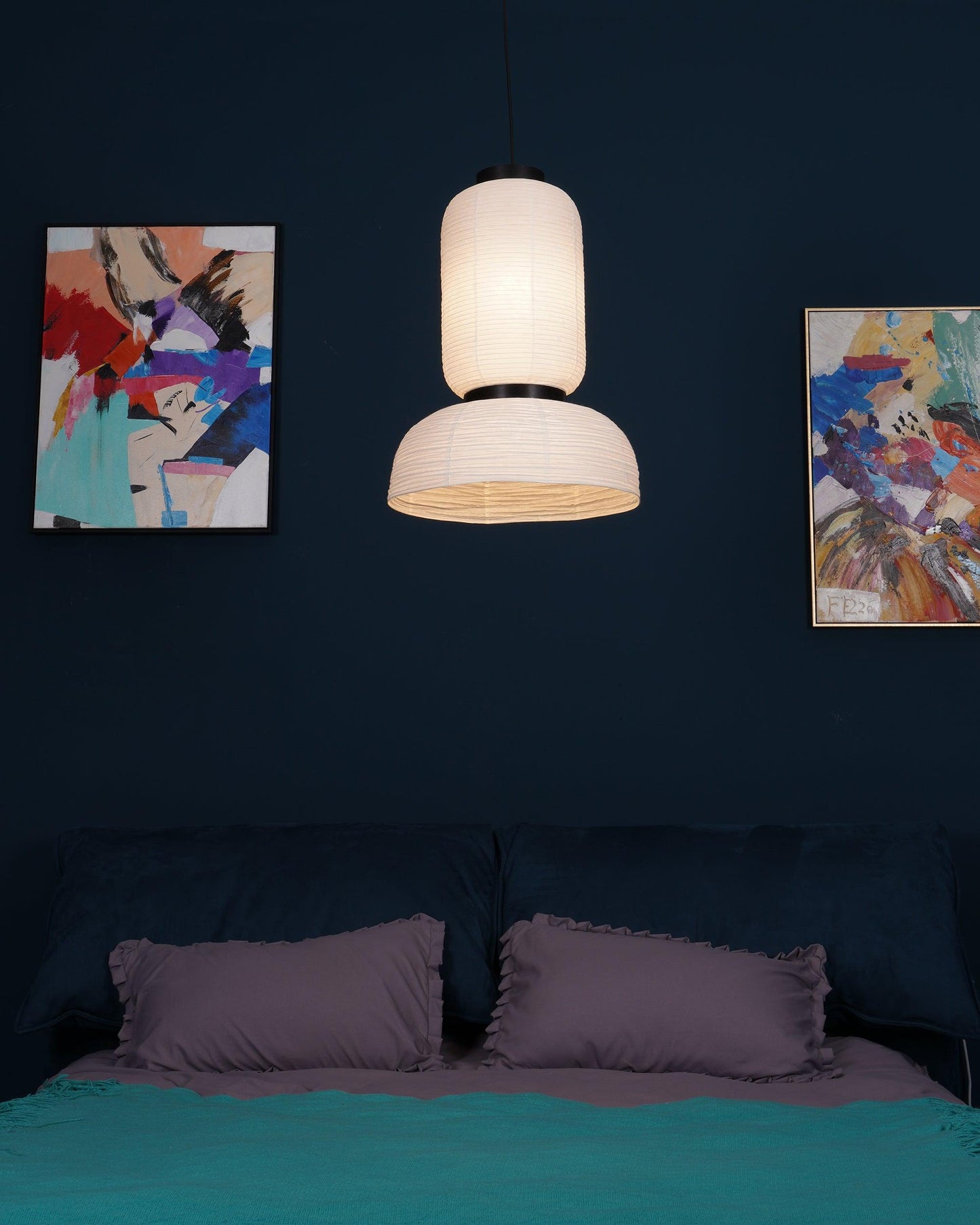 Rice Paper Lantern Pendant Lamp