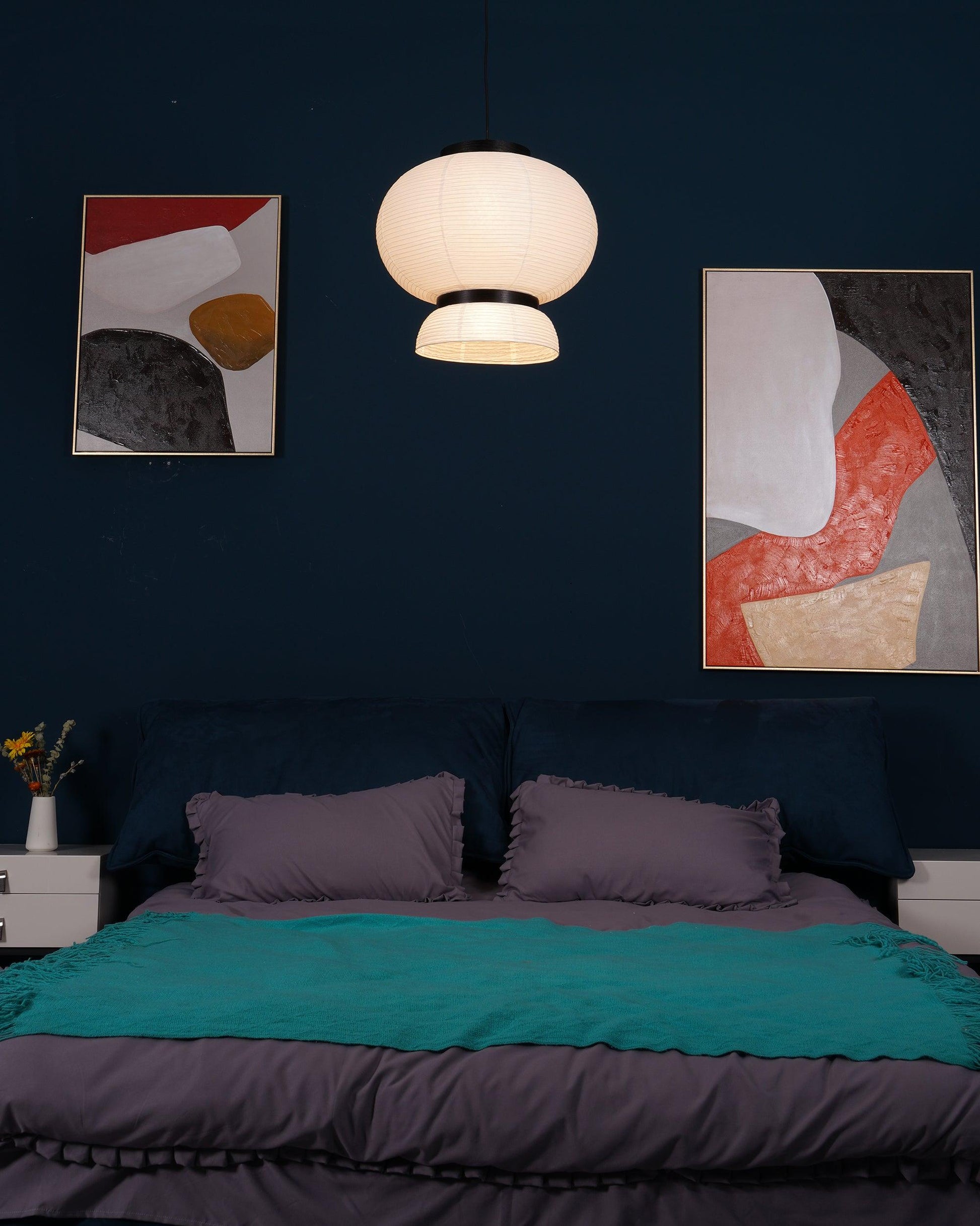 Rice Paper Lantern Pendant Swag Lamp