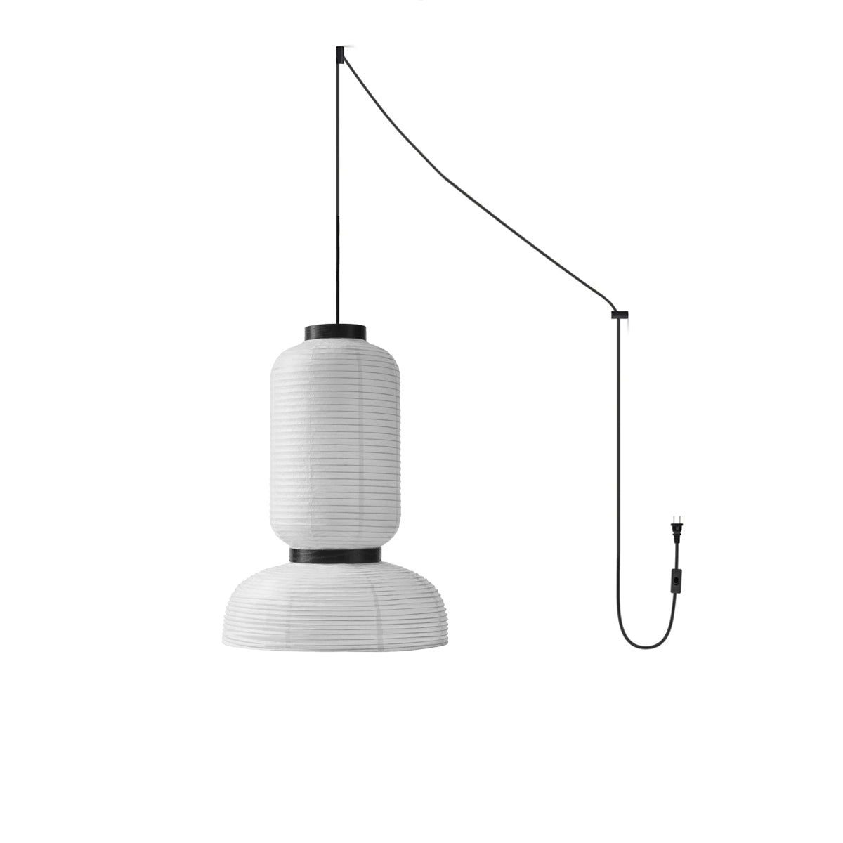 Rice Paper Lantern Pendant Swag Lamp